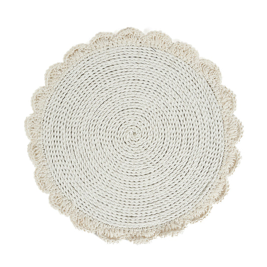 De Macramé Huwelijksplacemat - Naturel