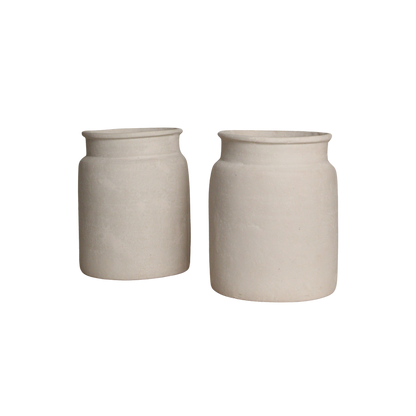 Krijt decoratieve vaas Mandore L