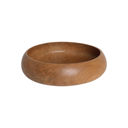 Teakhouten schaal medium - Ø 30 cm