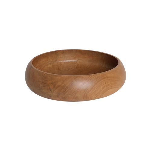 Teakhouten schaal medium - Ø 30 cm