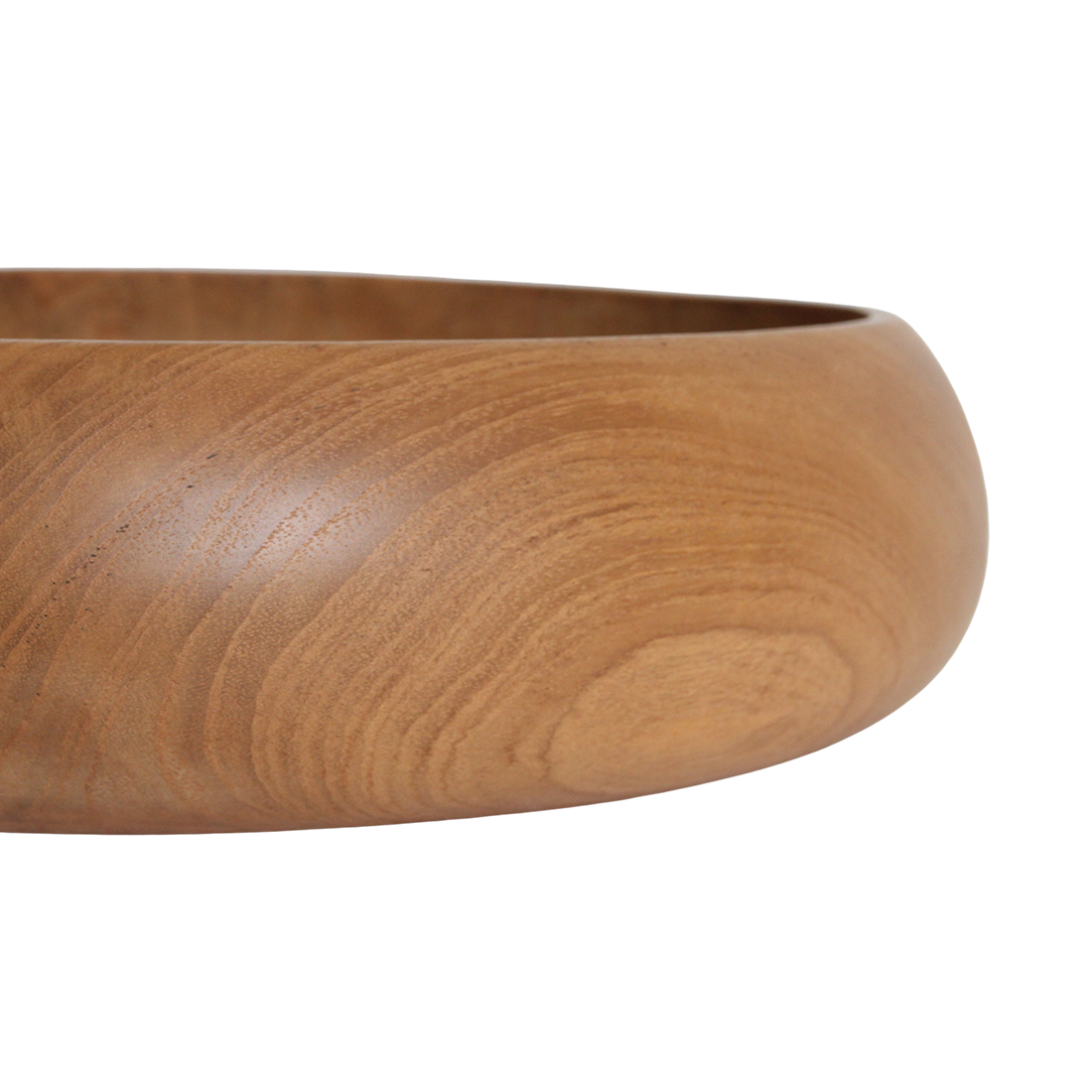 Teakhouten schaal medium - Ø 30 cm