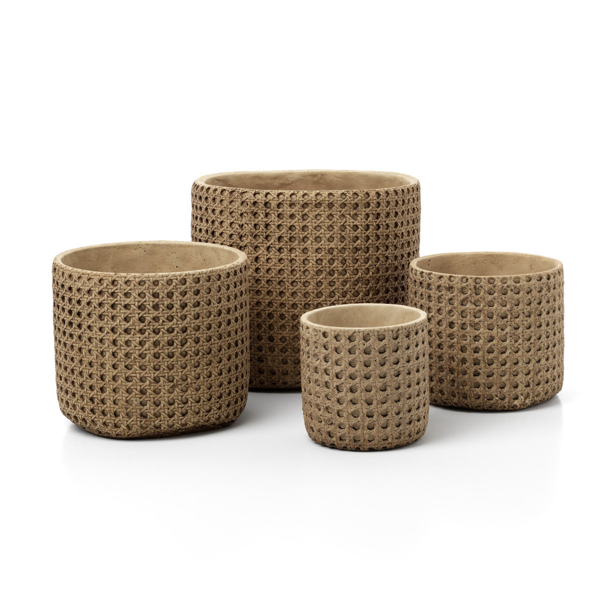 De RattanRock Plantenpot - Naturel - M