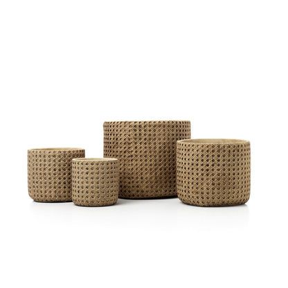 De RattanRock Plantenpot - Naturel - S