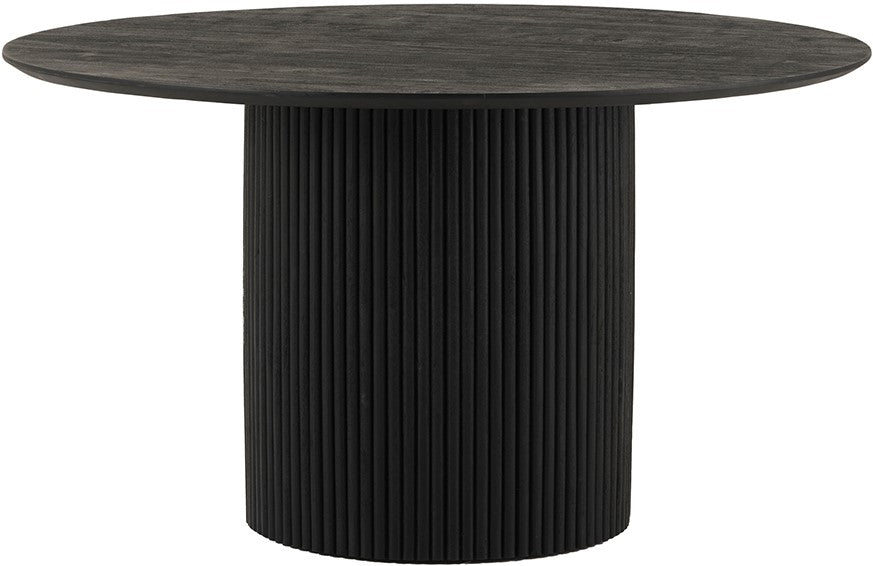 Eetkamertafel Ø140, Acacia Zwart