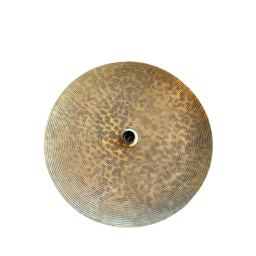 De Full Moon wandlamp - messing - M