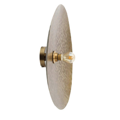 De Full Moon wandlamp - messing - M