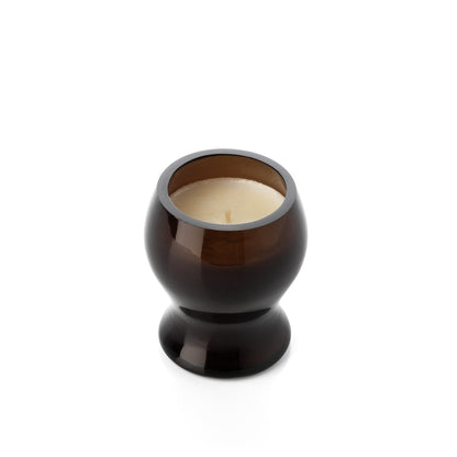 De Moka-kaarsenpot - rookkleurig