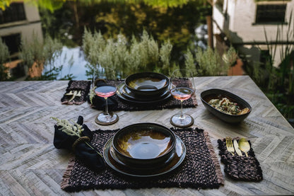 De Oh My Gee placemat - zwart koper - set van 4