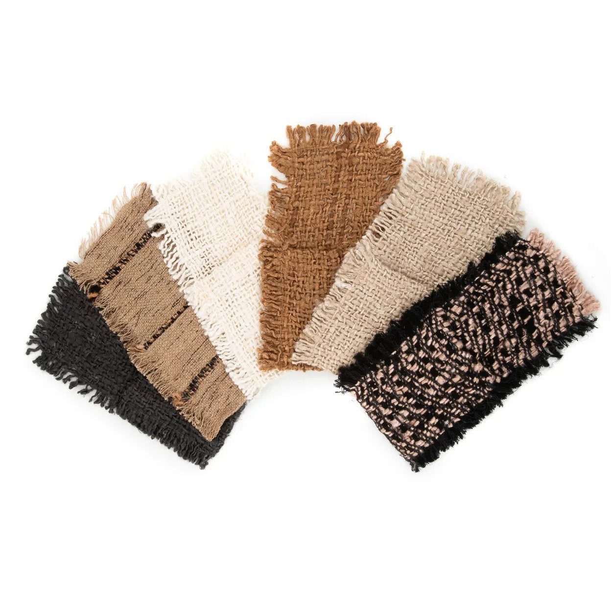 De Oh My Gee bestekhouder - zwart-koper - set van 4