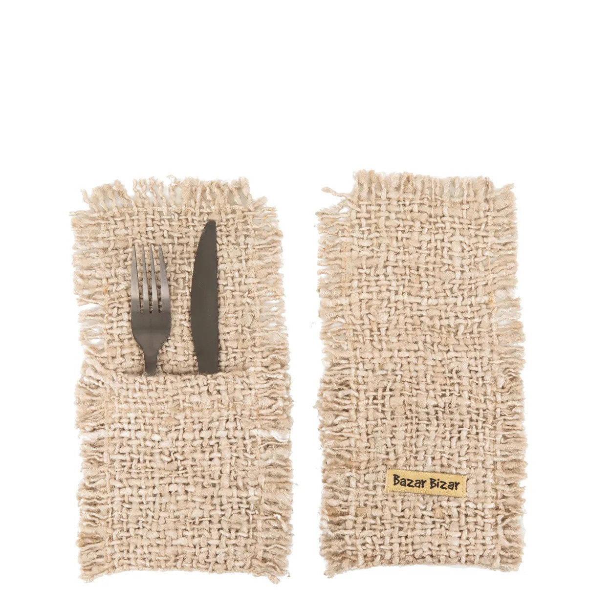 De Oh My Gee bestekhouder - beige - set van 4