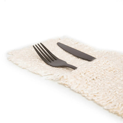 The Oh My Gee bestekhouder - crème - set van 4