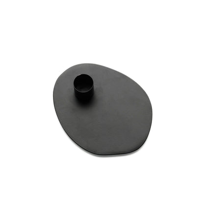De Glowpad kaarsenhouder - Zwart - S