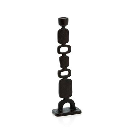 De Totemo kaarsenhouder - Zwart - L