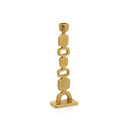 De Totemo kandelaar - goud - M