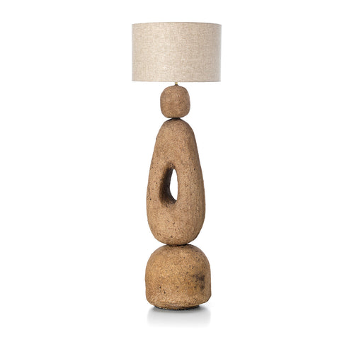 De Lampatha Christie vloerlamp - modder - XL