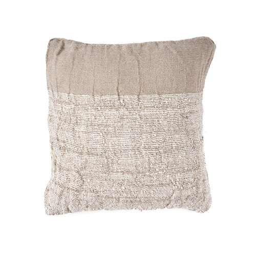 The Linen Edit Kussenhoes - Naturel