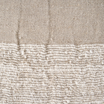 The Linen Edit Kussenhoes - Naturel