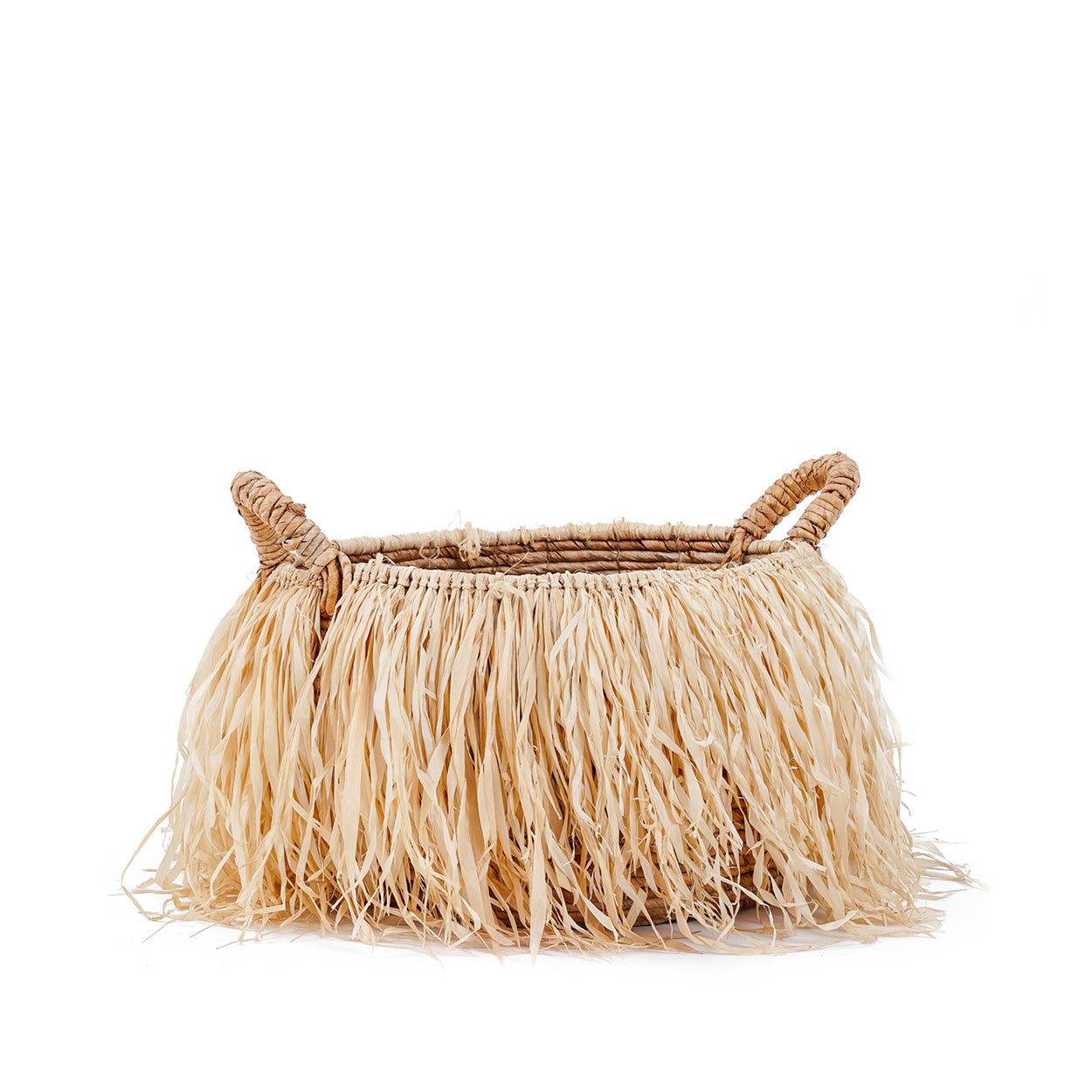 De raffia mand - L