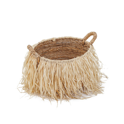 De raffia mand - L