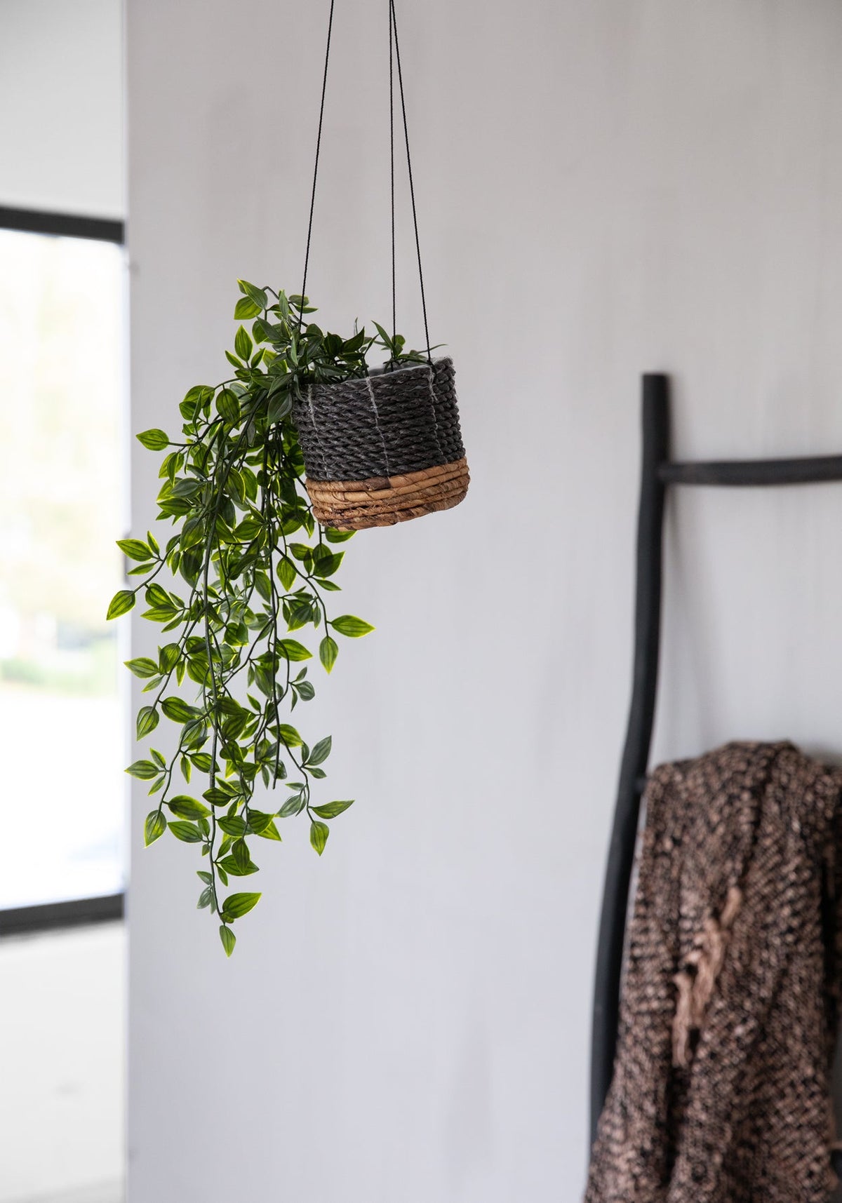 Hanger voor bananenplant - natuurlijk zwart - S