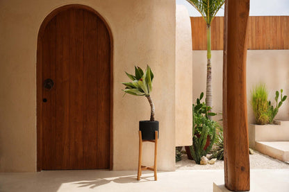 De Antraciet High - Zwart/Naturel - L