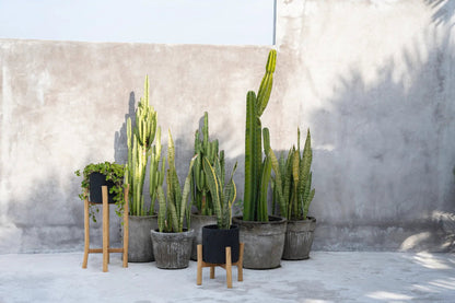 De Antraciet High - Zwart/Naturel - L