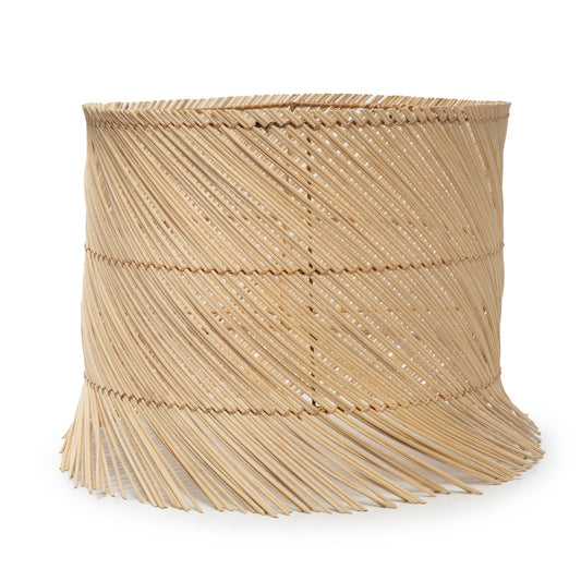 De rotan tafellampenkap - naturel
