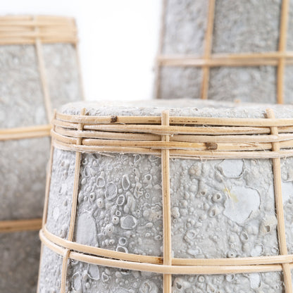 De Cutie-vaas - beton naturel - L