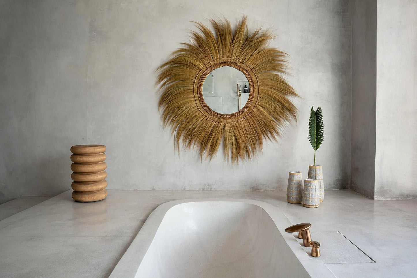 De Cutie Vaas - Beton Naturel - M