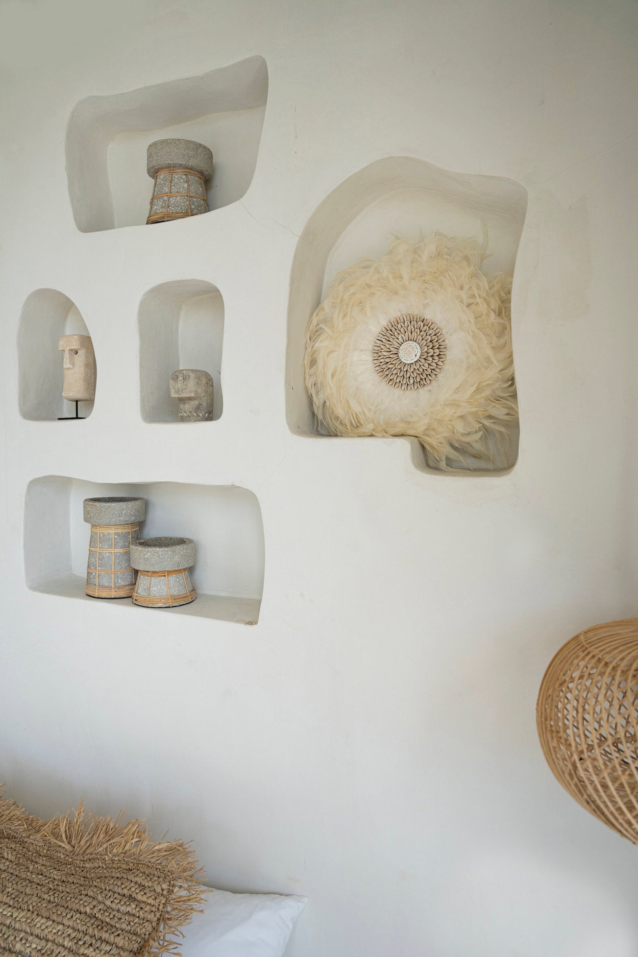 De Serene Kandelaar - Beton naturel - L