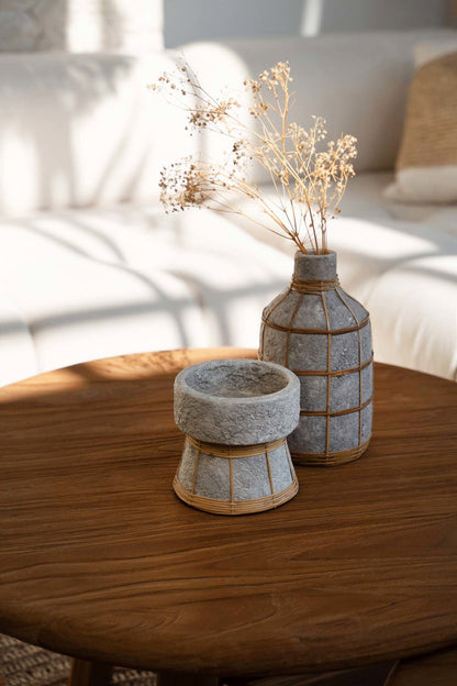 The Whoopy Vaas - Beton Naturel - L