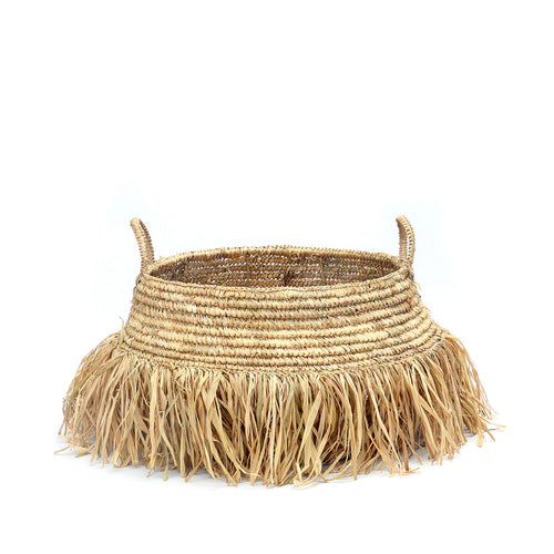 De Raffia Deluxe-manden - Naturel - Groot