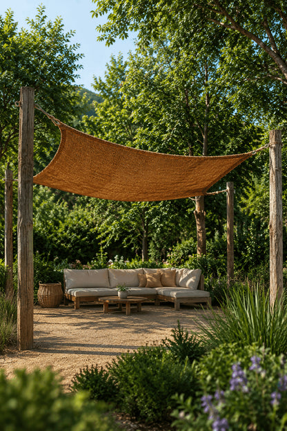 De Coco Shade Rechthoekig - Naturel - 400x300