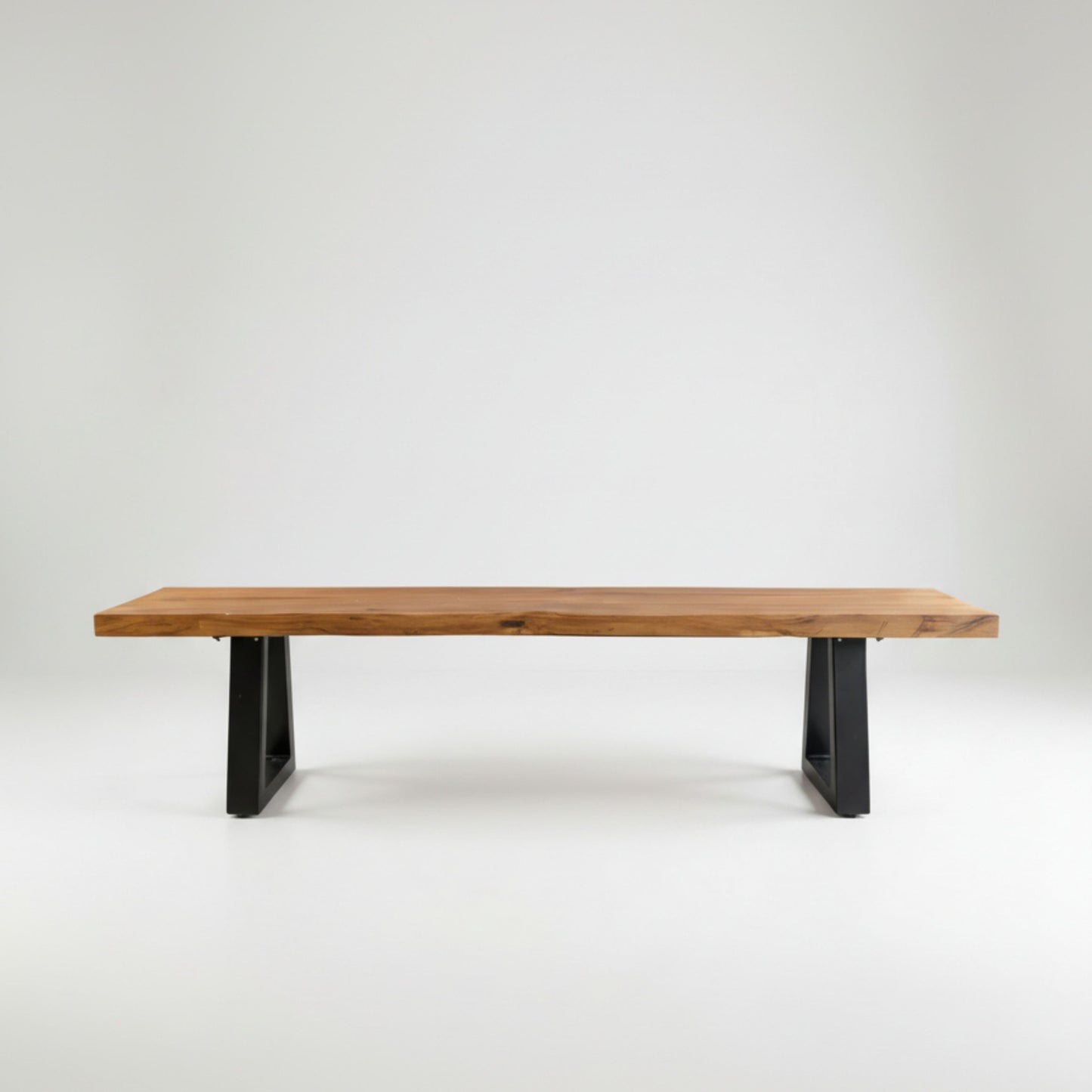 Bank met ijzeren poten - naturel - 220