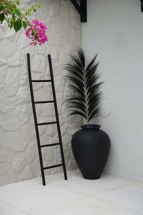 De Tulum-ladder - Zwart - 165