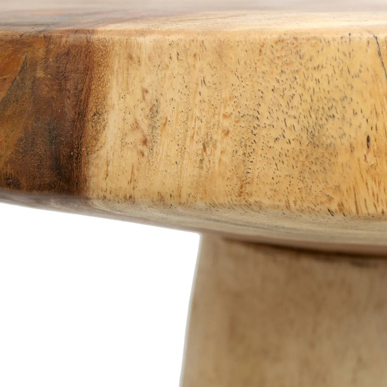 De Timber Conic bijzettafel - Naturel - 50