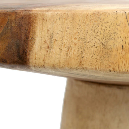 De Timber Conic bijzettafel - Naturel - 50
