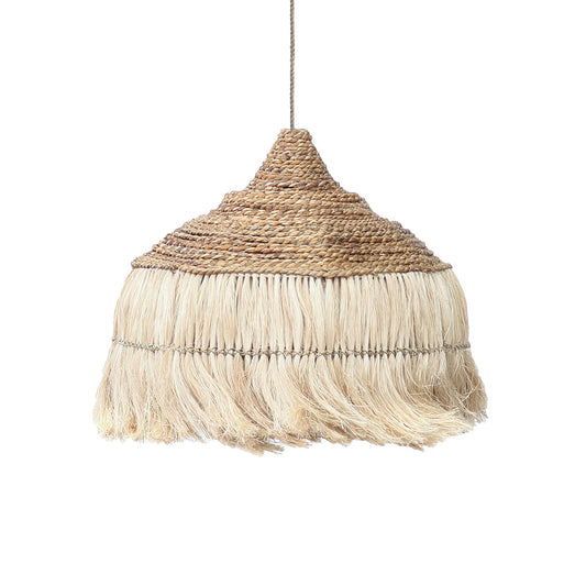 De Abaca Hoola-hanglamp - naturel - L