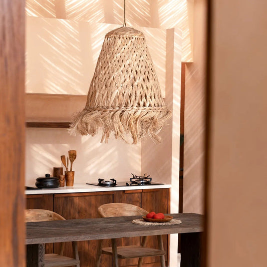 De Abaca-kwalhanger - naturel - L