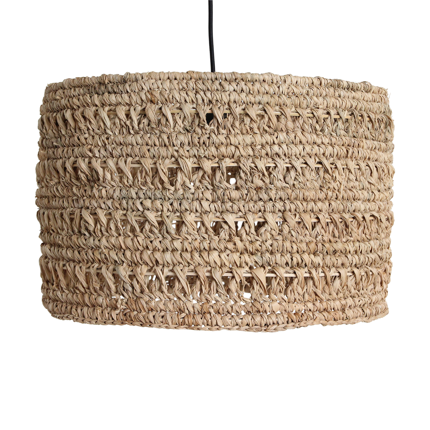 Herba hanglamp van zeegras - Ø 40 x 25 cm