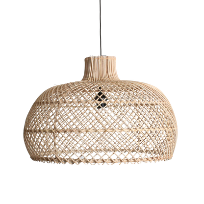 Maze rotan hanglamp naturel