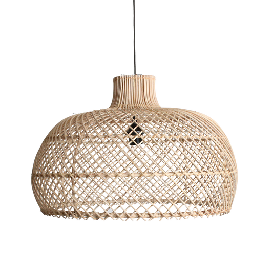 Maze rotan hanglamp naturel
