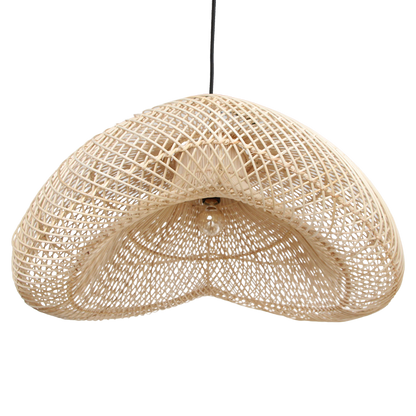 Maze rotan hanglamp organisch XL - Ø 75x31 cm