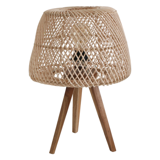 Maze rotan tafellamp