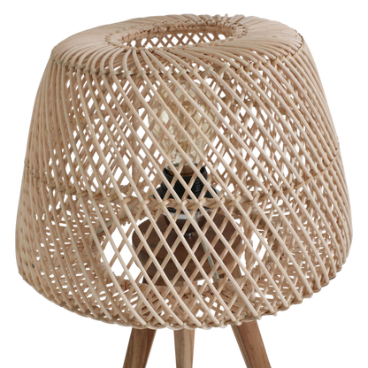 Maze rotan tafellamp