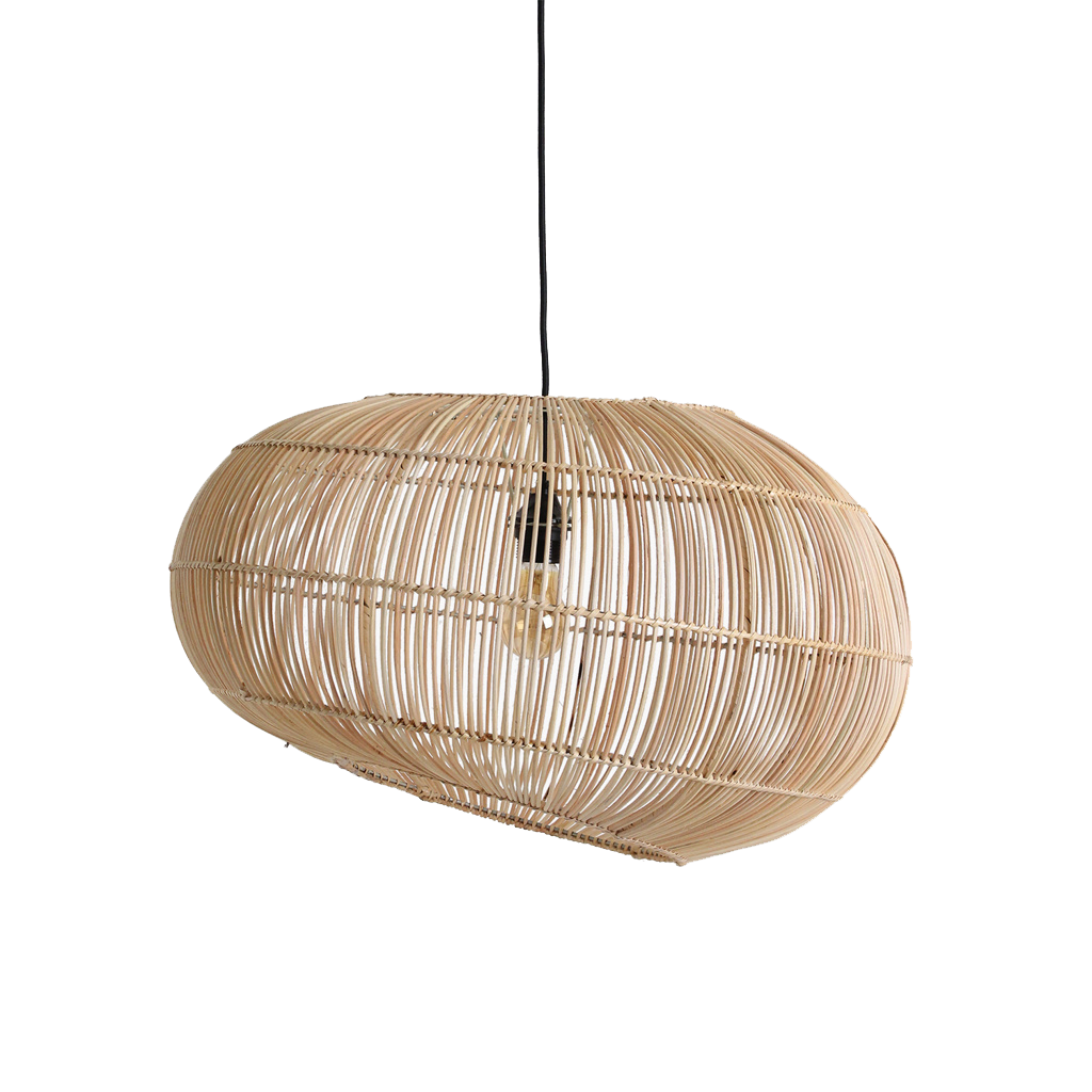Luna rotan hanglamp Orbit - Ø 62 x 37 cm