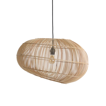 Luna rotan hanglamp Orbit - Ø 62 x 37 cm