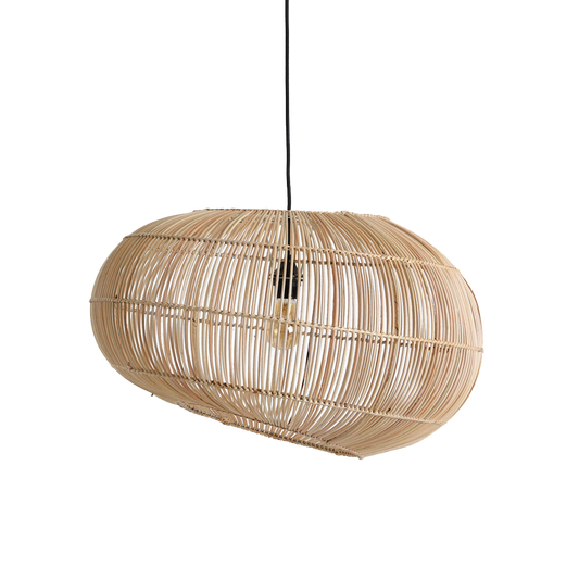 Luna rotan hanglamp Orbit - Ø 62 x 37 cm