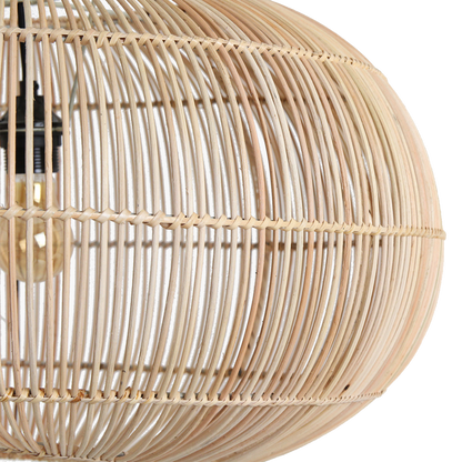 Luna rotan hanglamp Orbit - Ø 62 x 37 cm