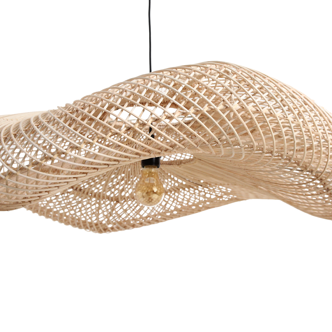 Wave rotanlamp XXL